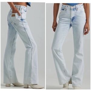 WRANGLER Westward 626 High Rise Bootcut Jeans NEW Storm Ultra Light Wash Size 33